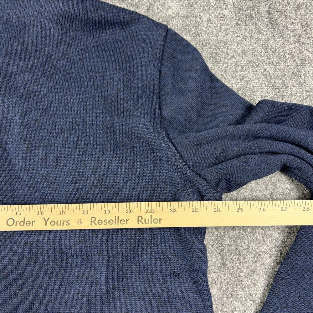 Rugged Elements Jacket Mens Large Navy Sweater Fl… - image 6